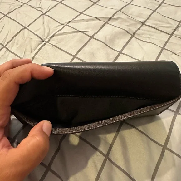Coach Black and Brown Women's Wallet - Picture 5 of 5
